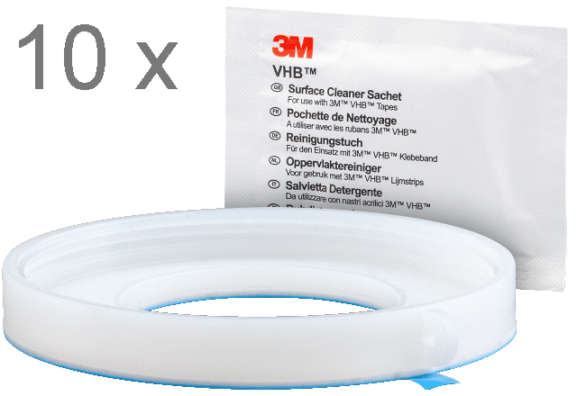 10-pack adhesive adapter VEGAPULS Air 23
