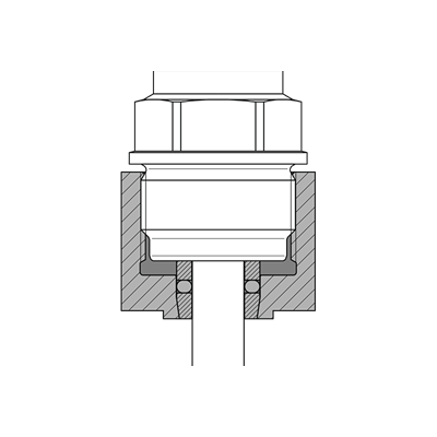 CAL60ADR Sealing connection spare part